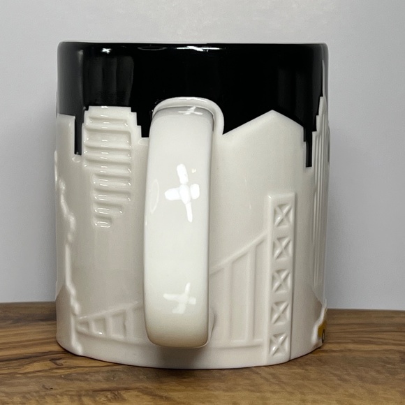 Starbucks New York City Skyline Cab Collector 3D Relief Coffee Mug 2012 16oz - Picture 5 of 11